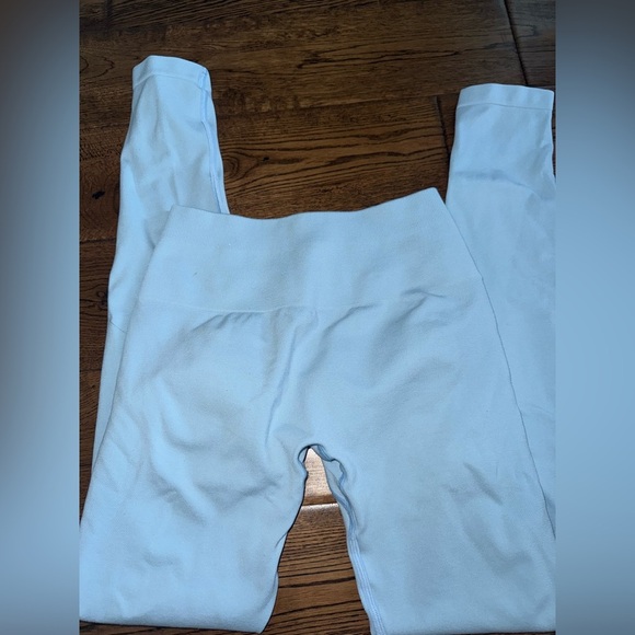 Alphalete Pants - Alphalete Light Blue Seamless Legging Size Small